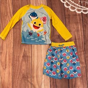 Baby Shark Bathing Suit 2T